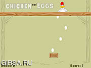 Флеш игра онлайн Курица и яйцо