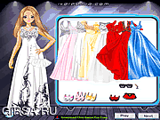 Флеш игра онлайн Одевалки Шифон / Chiffon A Line Dresses