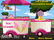Флеш игра онлайн Дети с мороженым