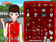 Флеш игра онлайн Макияж Китайская Кукла / Chinese Doll Makeup
