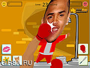 Флеш игра онлайн Chris Brown Punch