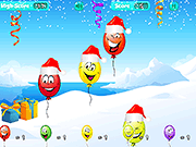 Флеш игра онлайн Рождественские Шары / Christmas Balloons