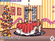 Флеш игра онлайн Столовая Кристмас / Christmas Dining Room