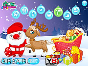 Флеш игра онлайн Рождество прекрасный северный олень / Christmas Lovely Reindeer