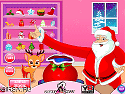 Флеш игра онлайн Рождественское волшебство Санты
