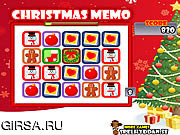 Флеш игра онлайн Рождество Memo / Christmas Memo