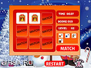 Флеш игра онлайн Рождество Идеальный Матч / Christmas Perfect Match