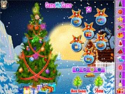 Флеш игра онлайн Рождественская Елка Украшения / Christmas Tree Decoration