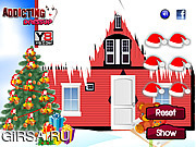 Флеш игра онлайн Украшаем рождественскую елку / Christmas Tree Decors 