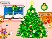 Флеш игра онлайн Рождественская Елка Чайник / Christmas Tree Maker