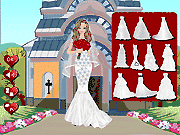 Флеш игра онлайн Церковь Свадьба Dressup / Church Wedding Dressup