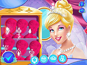 Флеш игра онлайн Золушка Макияж Невесты / Cinderella Bride Makeup