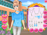 Флеш игра онлайн Золушка Девушка Колледжа / Cinderella College Girl