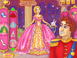 Флеш игра онлайн Одежда золушки / Cinderella Dress Up