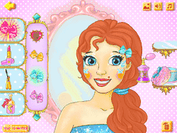 Флеш игра онлайн Макияж золушки / Cinderella Make Up