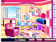Флеш игра онлайн Комната золушки по вашему вкусу / Cinderella Style Room Decoration 