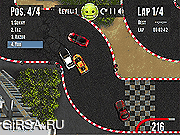 Флеш игра онлайн Супергонка с супертачками! / Circuit Super Cars Racing