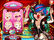 Флеш игра онлайн Макияж / Circus Girl Makeover