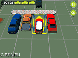 Флеш игра онлайн Город парковка 3D в webgl