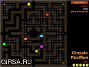 Флеш игра онлайн Пакмен / Classic PacMan 