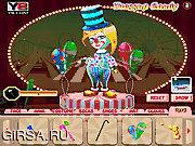 Флеш игра онлайн клоун девушка Кэрол Dressup / Clown Girl Carol Dressup