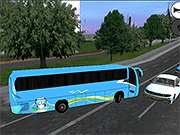 Флеш игра онлайн Автобус Симулятор / Coach Bus Simulator