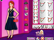 Флеш игра онлайн Коктейль Мода Dressup  / Cocktail Fashion Dressup