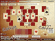 Флеш игра онлайн Увлекательная косынка / Coffee Break Solitaire