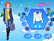 Флеш игра онлайн Холодная Погода Кутюр / Cold Weather Couture