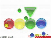 Флеш игра онлайн Цветной Шар 3 / Color Ball 3