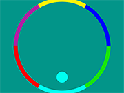 Флеш игра онлайн Цветной Круг 2