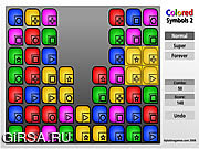 Флеш игра онлайн Цветные Символы 2