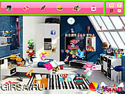 Флеш игра онлайн Красочные детской комнаты