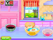 Флеш игра онлайн Красочные Кексы Кулинария / Colorful Muffins Cooking