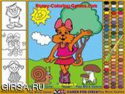 Флеш игра онлайн Детская книжка-раскраска / Coloring Book Kids