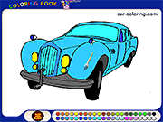 Игра Книжка-Раскраска: Старый Автомобиль Окраску