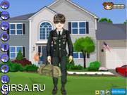 Флеш игра онлайн Солдат возващается домой