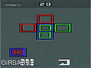 Флеш игра онлайн Цветные квадраты / ConcentricHolic