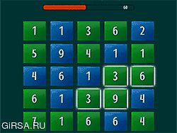 Флеш игра онлайн Коннект 21 - бинарный пазл / Connect 21 Binary Puzzle