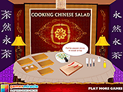 Флеш игра онлайн Приготовление Китайского Салата / Cooking Chinese Salad