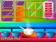 Флеш игра онлайн Приготовление плова / Cooking Rice Pilaf