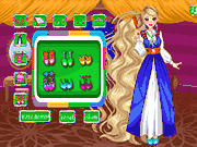 Флеш игра онлайн Прохладный Принцесса Одеваются / Cool Princess Dressup