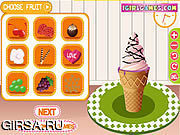 Флеш игра онлайн Крутой Создатель Мороженого