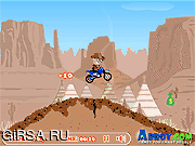 Флеш игра онлайн Ковбой байкер / Cowboy Biker