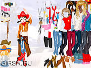 Флеш игра онлайн Cowgirl одеваются / Cowgirl Dress Up