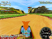 Флеш игра онлайн Крутая гонка / Crash Bandicoot