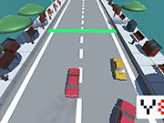 Флеш игра онлайн Сумасшедший автомобиль 3D