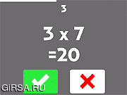 Флеш игра онлайн Сумасшедшая математика / Crazy Math