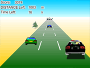 Флеш игра онлайн Сумасшедший Полицейский Автомобиль