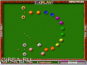 Флеш игра онлайн Цветные шарики / Crazy Pool